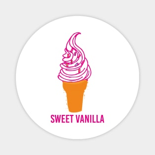 Ice Cream Vanilla Magnet